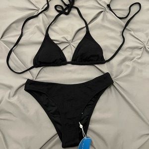 Cupshe Paris Triangle Cup String Bikini